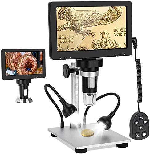 Algopix Similar Product 14 - LCD 7 Inch Digital Microscope 11200X