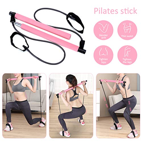 Algopix Similar Product 14 - Pahajim Portable Pilates Bar Kit with