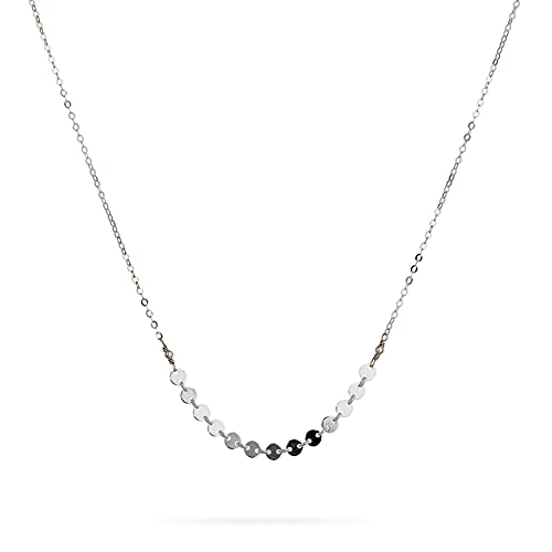 Algopix Similar Product 1 - Annika Bella Silver Choker Necklace