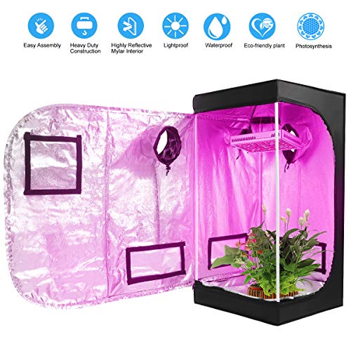 Algopix Similar Product 12 - Hydroponic Mylar Grow Tent Reflective
