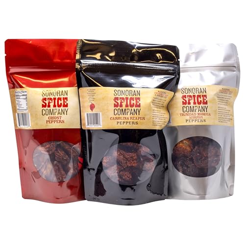 Algopix Similar Product 2 - World's Hottest Peppers 3 Pack