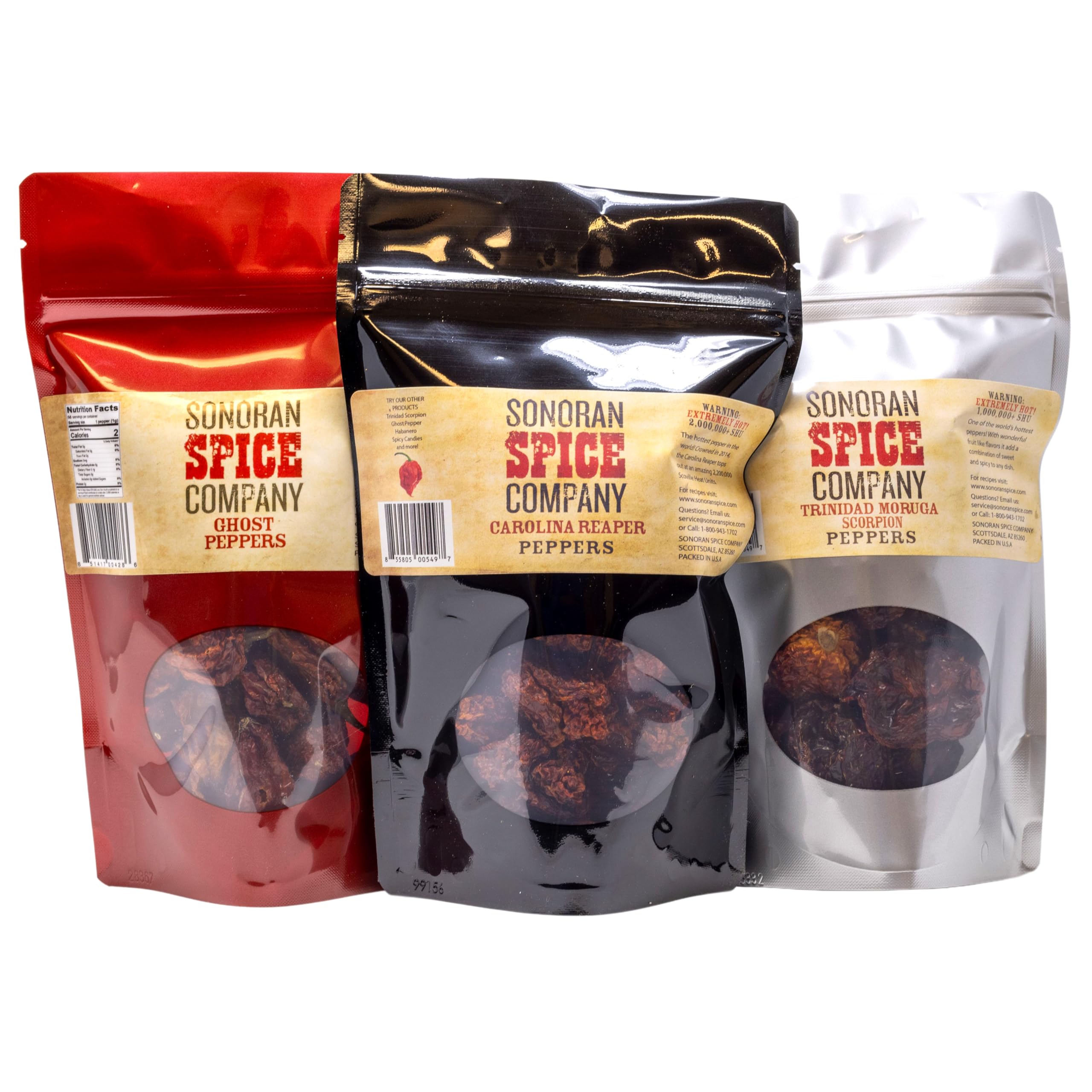Algopix Similar Product 4 - World's Hottest Peppers 3 Pack