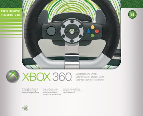 Algopix Similar Product 1 - Xbox 360 Wireless Racing Wheel (Renewed)