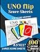 Algopix Similar Product 18 - UNO FLIP Score Sheets 100 Large Score