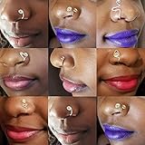 Algopix Similar Product 10 - Nose Ring Fake Nose Cuff Faux Septum