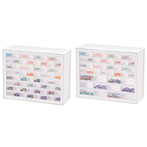 Algopix Similar Product 9 - IRIS USA Inc DPC64 64 Drawer Sewing