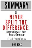 Algopix Similar Product 12 - Summary of Never Split The Difference