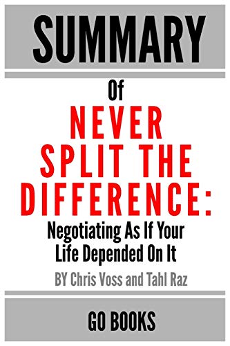 Algopix Similar Product 18 - Summary of Never Split The Difference