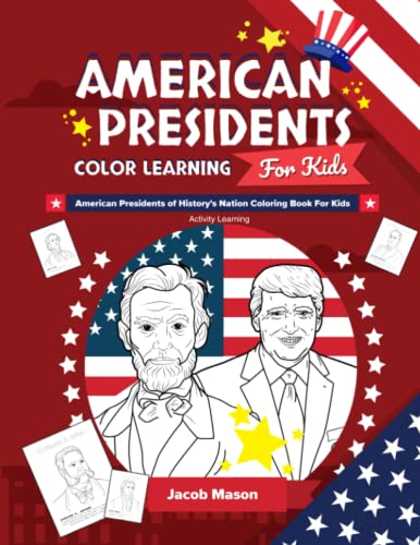 Algopix Similar Product 11 - American Presidents Color Learning For