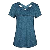 Algopix Similar Product 16 - Women Plus Size Tops Athletic Yoga