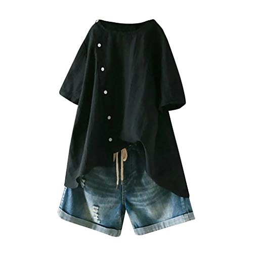 Algopix Similar Product 15 - Plus Size Tops Women Vintage Short