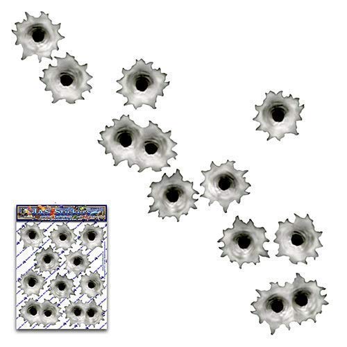 Algopix Similar Product 5 - JAS Stickers BULLET HOLES FUNNY CAR
