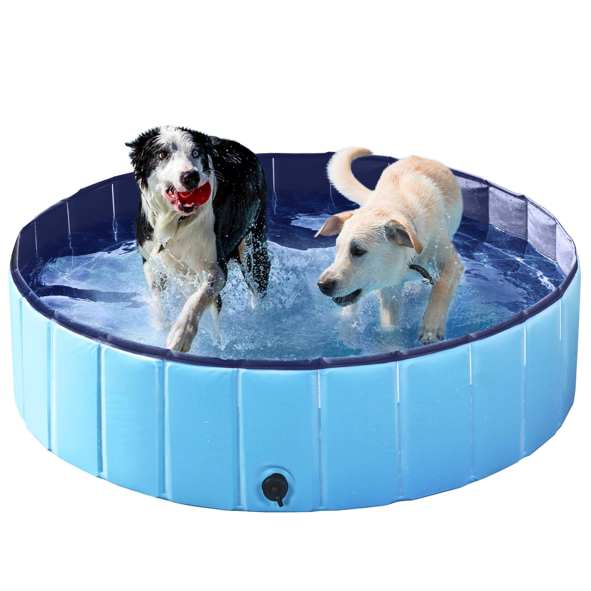 Algopix Similar Product 5 - Yaheetech Dog Pet Bath Pool Foldable