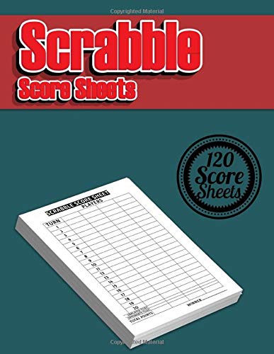 Algopix Similar Product 17 - Scrabble Score Sheets 120 Score