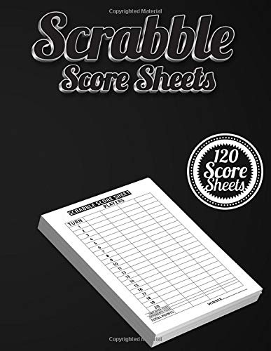 Algopix Similar Product 20 - Scrabble Score Sheets 120 Score