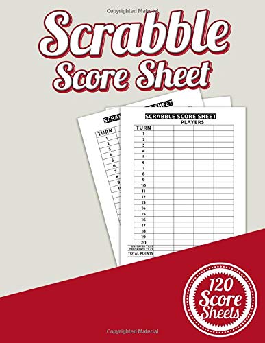 Algopix Similar Product 10 - Scrabble Score Sheets 120 Score