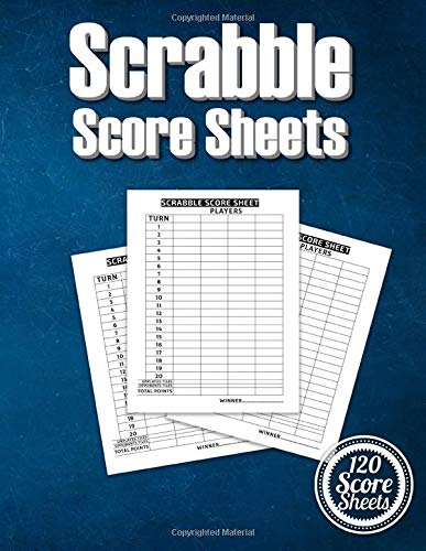 Algopix Similar Product 13 - Scrabble Score Sheets 120 Score
