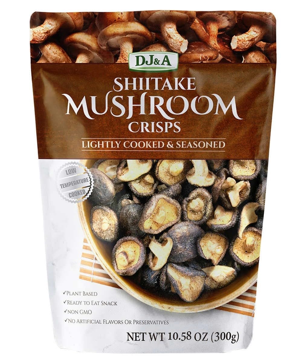 Algopix Similar Product 2 - DJA Shiitake Mushroom Crisps  Lightly