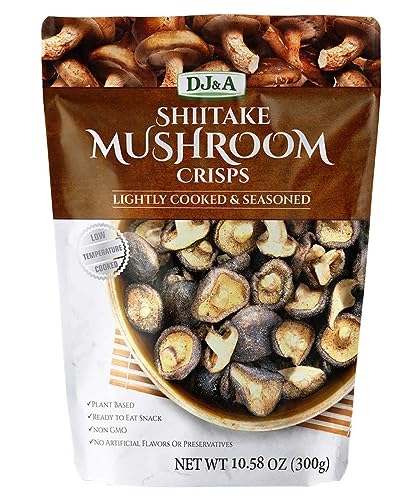 Algopix Similar Product 9 - DJA Shiitake Mushroom Crisps  Lightly