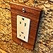 Algopix Similar Product 9 - 3 Pack Walnut Light Switch Cover