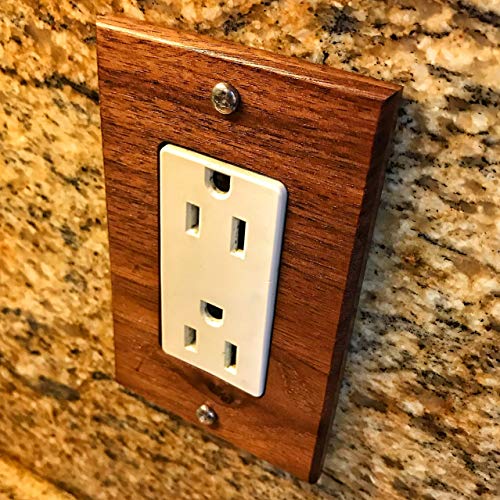 Algopix Similar Product 12 - 3 Pack Walnut Light Switch Cover