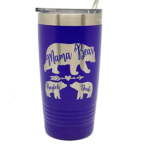 Algopix Similar Product 6 - Mama Bear Tumbler With Optional Cubs on