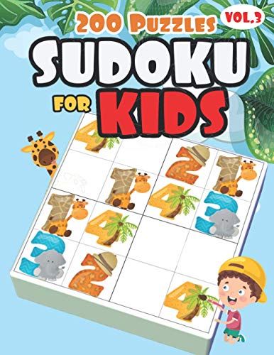Algopix Similar Product 4 - 4x4 Sudoku for Kids Ages 48  Kids