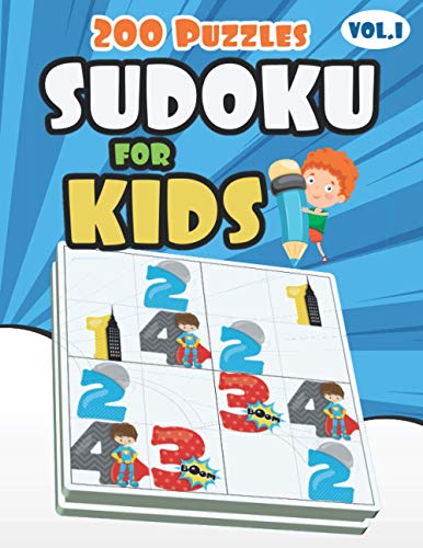 Algopix Similar Product 11 - 4x4 Sudoku for Kids Ages 48  Kids