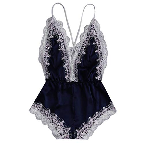 Algopix Similar Product 12 - KANGMOON Women Sleepwear with LaceLike