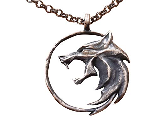 Algopix Similar Product 15 - Large 925 Sterling Silver Witcher