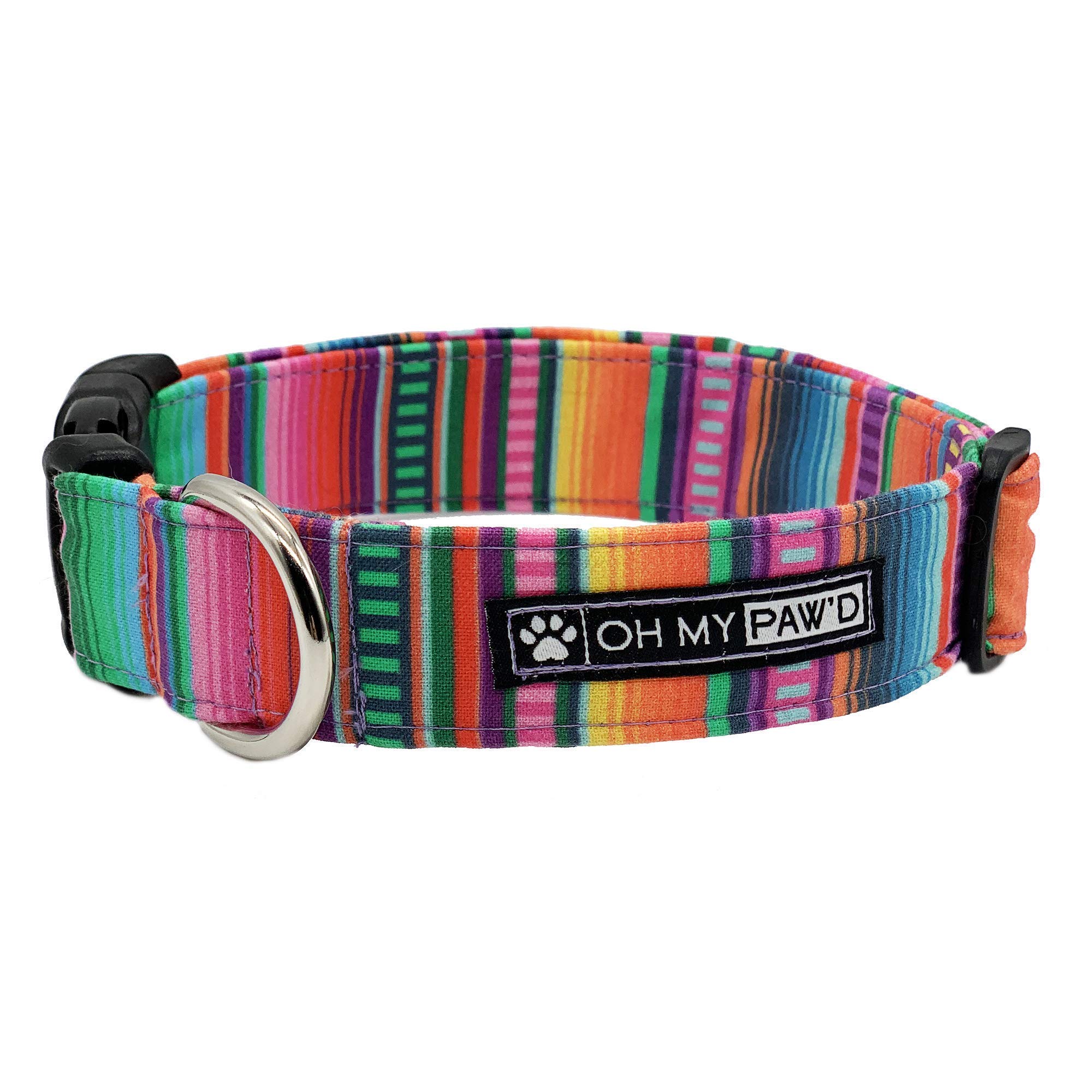 Algopix Similar Product 2 - Serape Fabric Collar for Pets Size