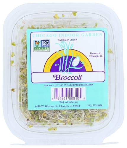 Algopix Similar Product 4 - Chicago Indoor Gardens Broccoli, 2 OZ