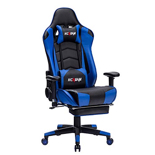 Algopix Similar Product 11 - KCREAM Gaming Chair 8395-Old (Blue)