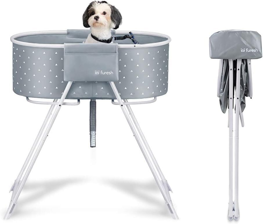 Algopix Similar Product 8 - Furesh Little Dipper Dog Bath Tub and