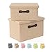 Algopix Similar Product 6 - EnzkUnity Colorful Woven Paper Storage