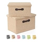 Algopix Similar Product 2 - EnzkUnity Colorful Woven Paper Storage