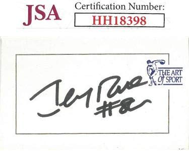 Algopix Similar Product 14 - Jerry Rice signed 325x2 Cut Signature