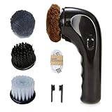 Algopix Similar Product 11 - Electric Hand Held Shoe Polisher Black