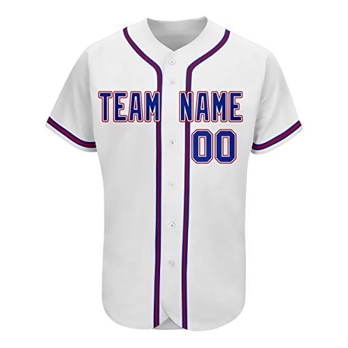 Algopix Similar Product 1 - Custom Button Down Baseball Jerseys
