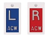 Algopix Similar Product 4 - Plastic XRay Markers  Red Glitter
