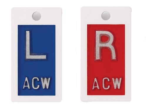 Algopix Similar Product 14 - Plastic XRay Markers  Red Glitter