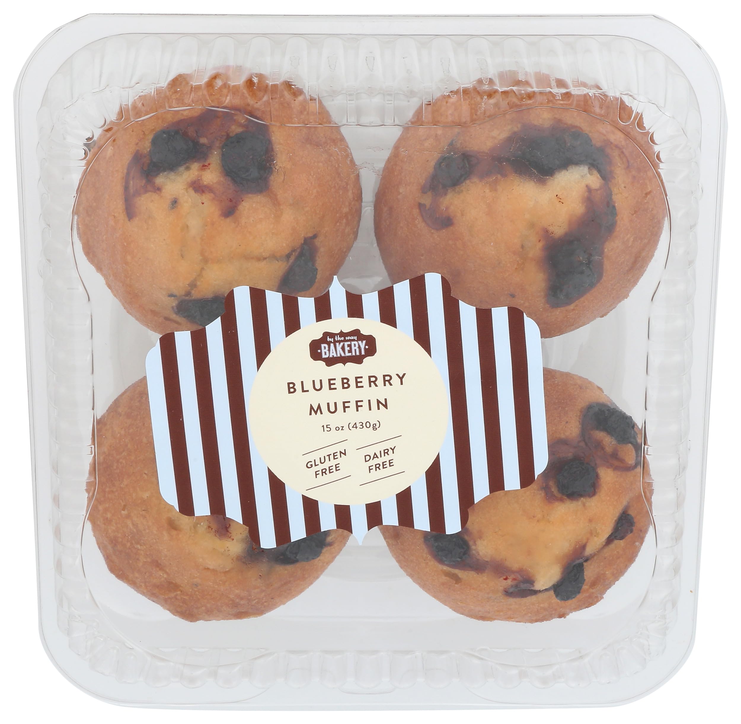 Algopix Similar Product 10 - BY THE WAY BAKERY Blueberry Muffins 15