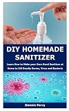 Algopix Similar Product 2 - DIY HOMEMADE SANITIZER Learn How to