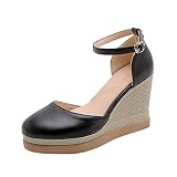 Algopix Similar Product 11 - GFHFHITJ Womens Ankle Strap