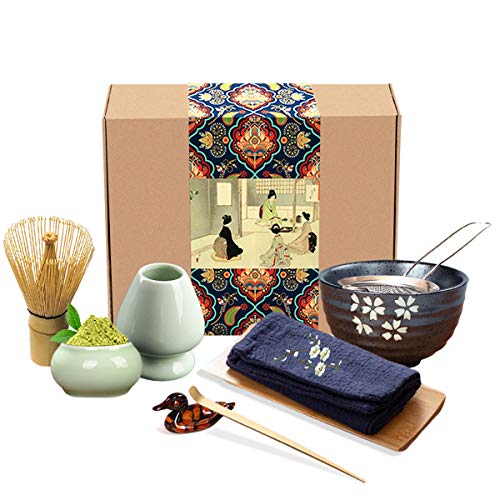 Algopix Similar Product 12 - Artcome Japanese Matcha Tea Set Matcha