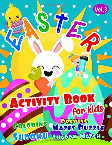 Algopix Similar Product 10 - Easter Activity Book for Kids Ages 48