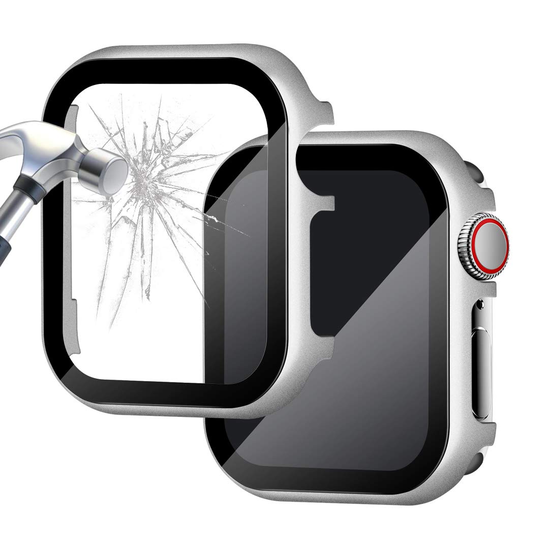 Algopix Similar Product 8 - Falandi Silver Aluminum Case Compatible