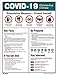 Algopix Similar Product 19 - Safety Poster COVID19 Information 22 x