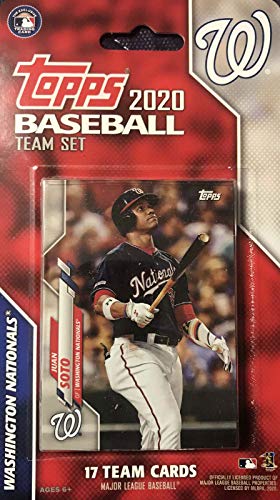 Algopix Similar Product 8 - Washington Nationals 2020 Topps Factory