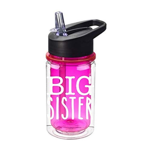 Algopix Similar Product 15 - Big sister skinny fuchsia with white